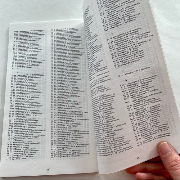 Vintage Helsinki Tourist Map 1987 - Picture 6 of 8